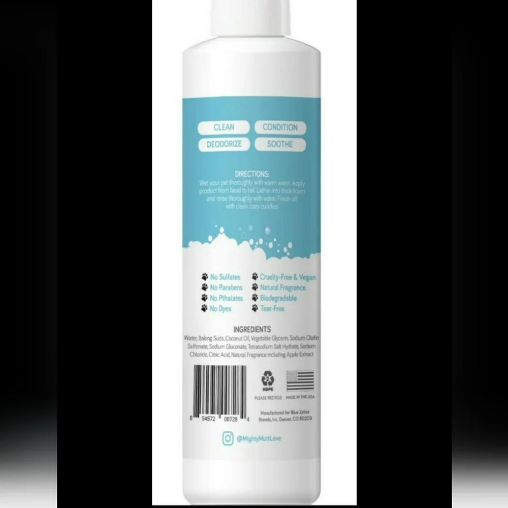 Mighty Mutt Soothing Dog Shampoo & Conditioner